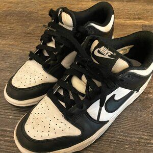 Nike Dunk Low Black & White 4Y
